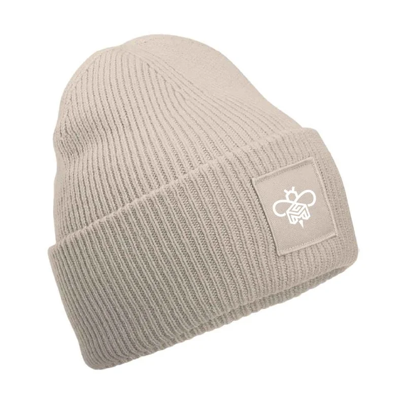 Beechfield Deep Cuff Tonal Patch Beanie